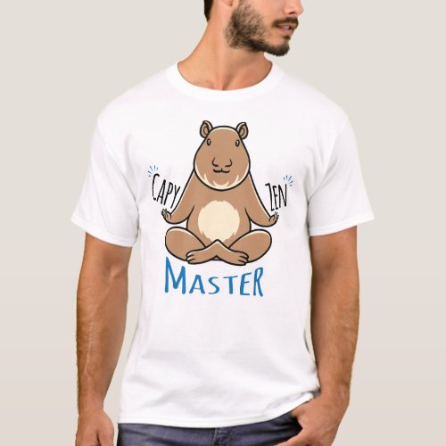 Capy Zen Master T_Shirt