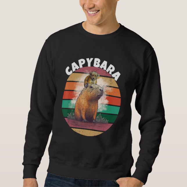 Capybara 1 sweatshirt (Front)