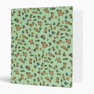Capybara 3 Ring Binder