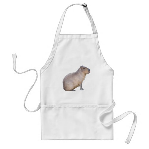 Capybara Adult Apron