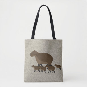 Capybara Allover Tote Bag