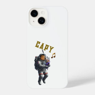 Capybara Astronaut Bagpipes Phone Case