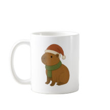 Capybara at Christmas