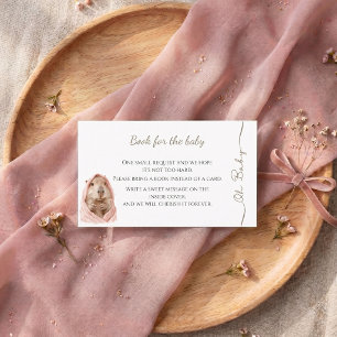 Capybara Baby Shower • Book for Baby Business Card