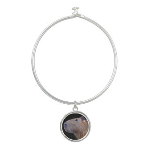 Capybara Bangle Bracelet