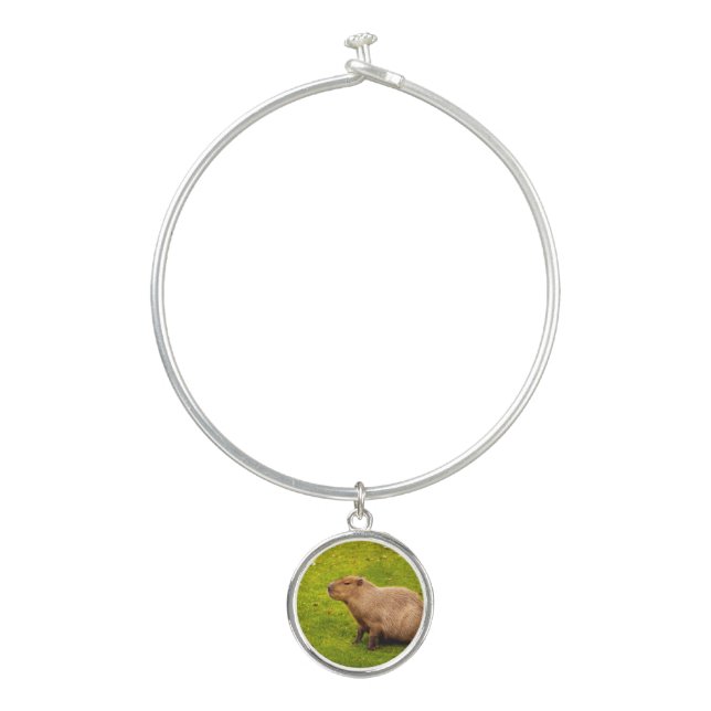 Capybara Bangle Bracelet (Front)