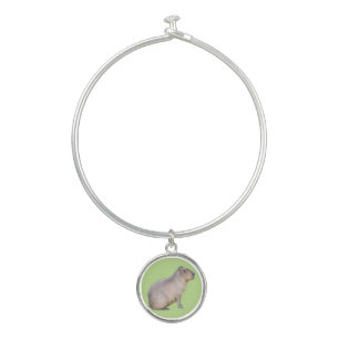 Capybara Bangle Bracelet