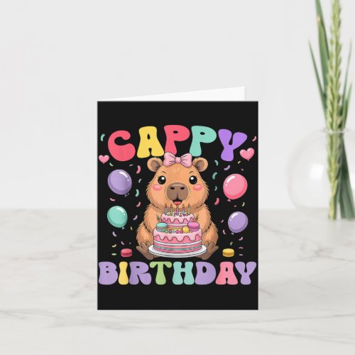 Capybara Birthday Girls Funny Birthday Kids Boys G