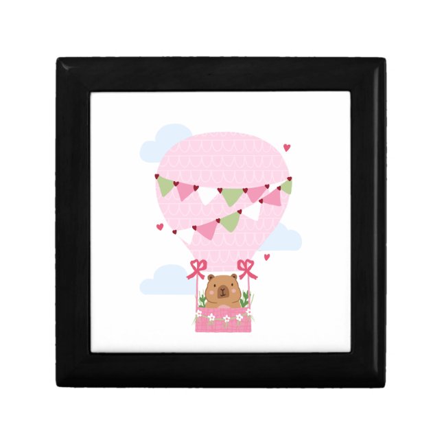Capybara Birthday Party Kids Watch Gift Box (Front)