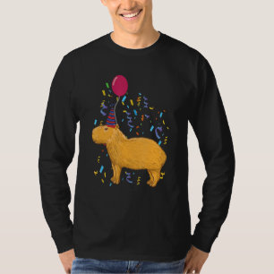 Capybara Birthday T-Shirt