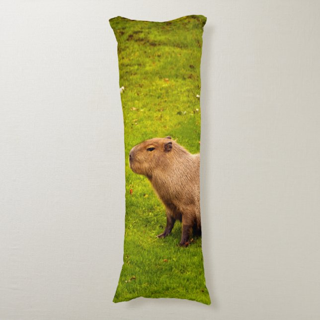 Capybara Body Pillow (Front Vertical)