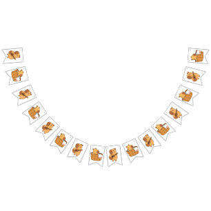 Capybara Bunting Banner Cute Animal Themed Party