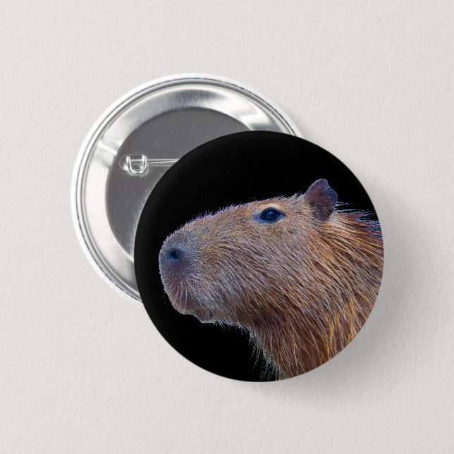 Capybara Button (Front & Back)