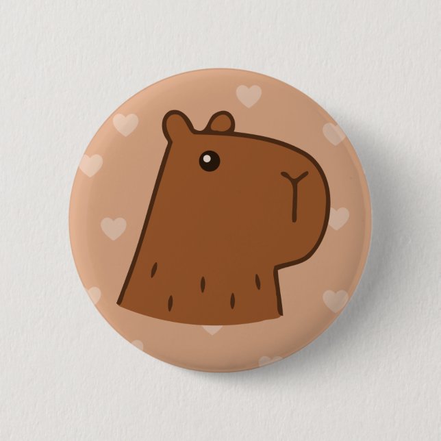 Capybara Button (Front)