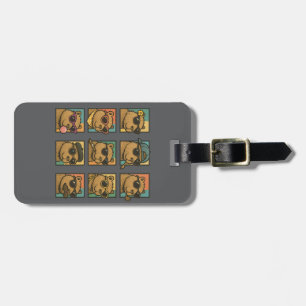 Capybara Calm Crew Luggage Tag