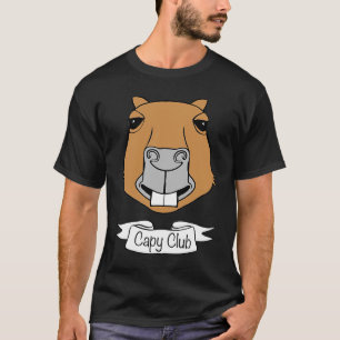 Capybara Capy Club T-Shirt