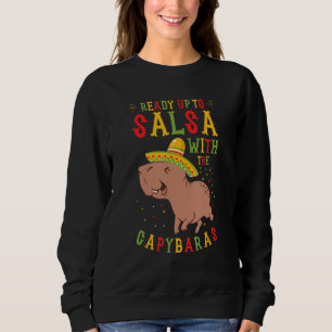 Capybara Cinco de Mayo Sombrero Mariachi Fiesta Me Sweatshirt