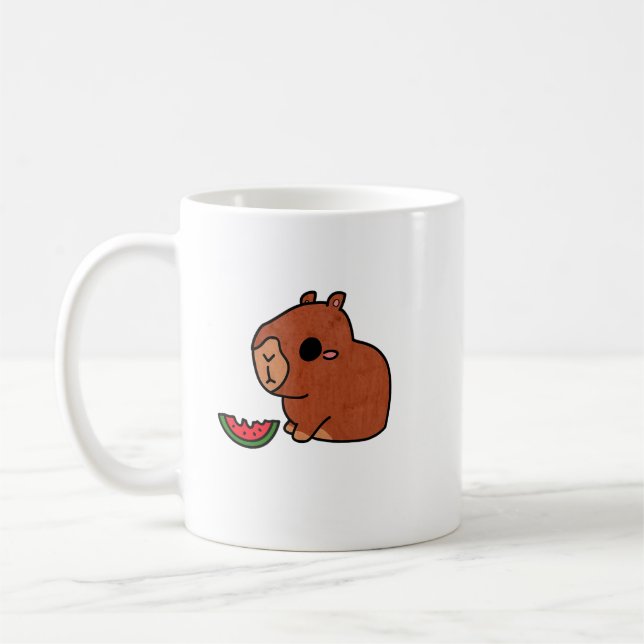 Capybara Coffee Mug (Left)