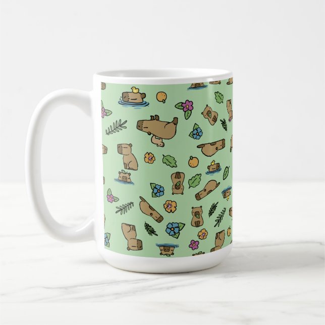 Capybara Coffee Mug (Left)