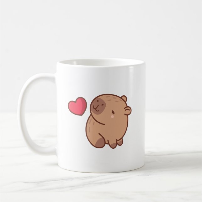 Capybara Coffee Mug (Left)