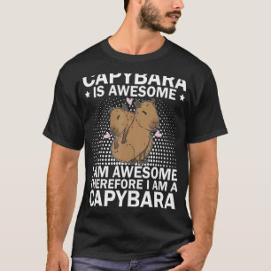 Capybara Costume is Awesome T-Shirt
