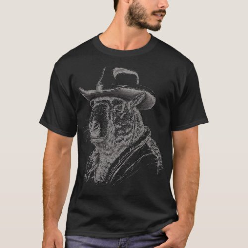 Capybara Cowboy 1 T_Shirt