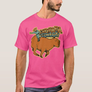 Capybara Cowboy by Tobe Fonseca T-Shirt