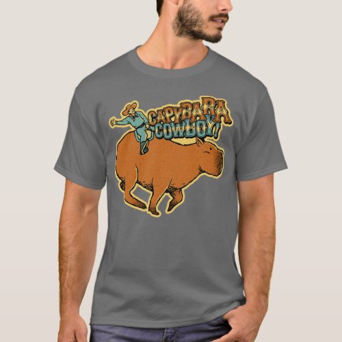 Capybara Cowboy by Tobe Fonseca T_Shirt