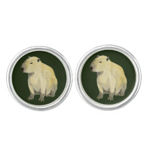 Capybara Cufflinks