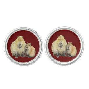 Capybara Cufflinks