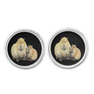 Capybara Cufflinks