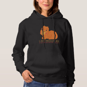 Capybara  Cute Capybaras Rodent Animal Capybara 1 Hoodie