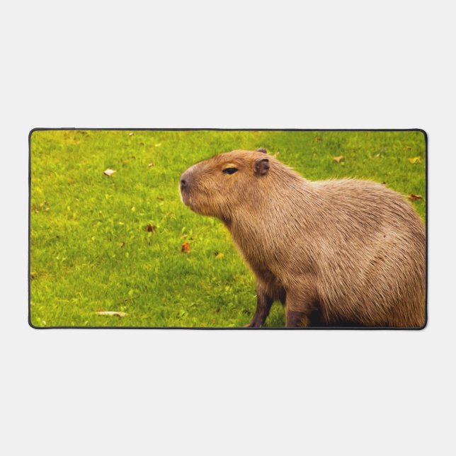 Capybara Desk Mat (Front)