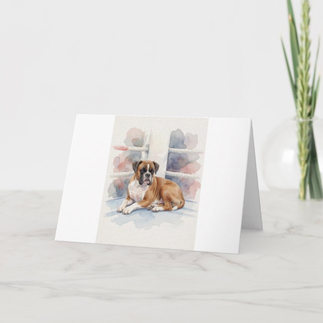 Capybara Dozing On The Gentle Meadow Slope Greetin Card