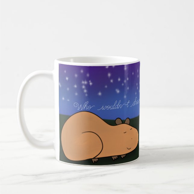 Capybara Dream Mug (Philosybaras) (Left)