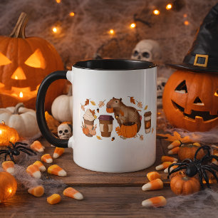 Capybara Fall Mug