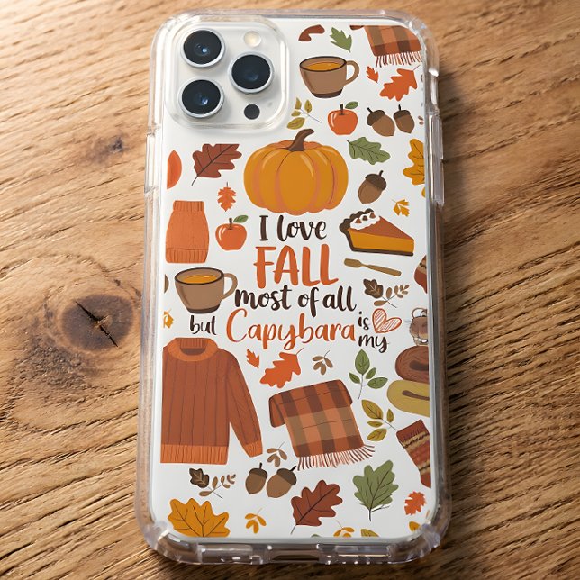 Capybara Fall Phone Case (Creator Uploaded)