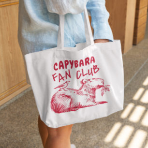 Capybara Fan Club Tote Bag