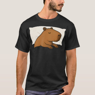 Capybara Favorite Sleep Sleeping s Boys Girls T-Shirt