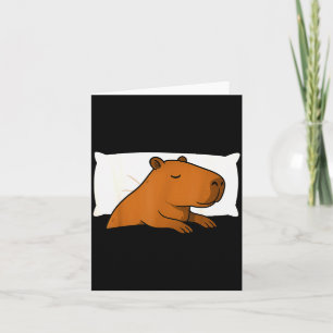 Capybara Favorite Sleepshirt Sleeng Pajamas Boys G Card