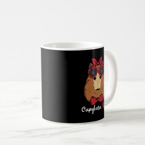 Capybara For Girls Mothers Day Women Capybara Coffee Mug