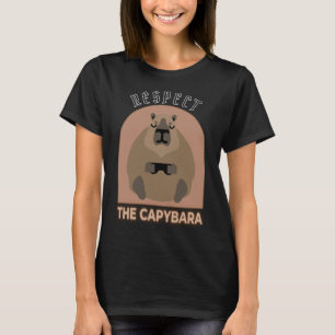 Capybara For Men Women Kids Cavy Rodent Capybara T-Shirt
