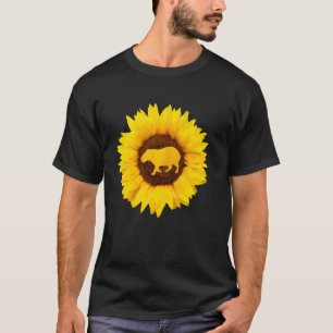 Capybara  For Women Men Mammal Animal Sunflower T-Shirt