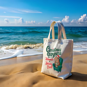Capybara Funny Christmas Bag