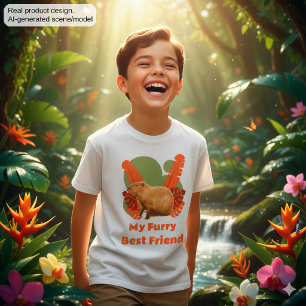 Capybara Furry Best Friend Tropical Animal T-Shirt