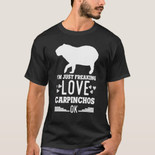 Capybara Giant Rodent Design For carpinchos Lovers T-Shirt