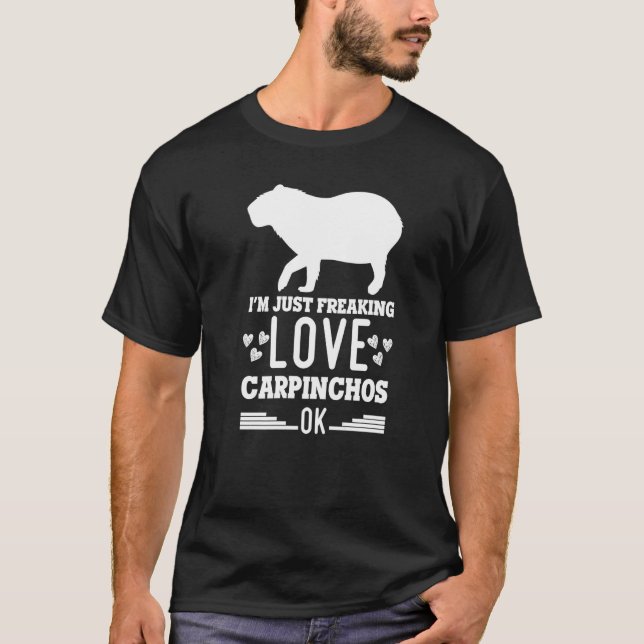 Capybara Giant Rodent For carpinchos   22 T-Shirt (Front)