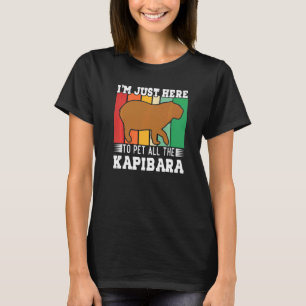 Capybara Giant Rodent For kapibara 21 T-Shirt