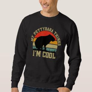 Capybara Giant Rodent For Pettybara Sweatshirt