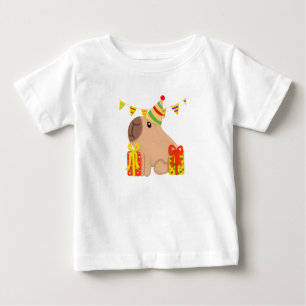 Capybara Happy Birthday Baby T-Shirt